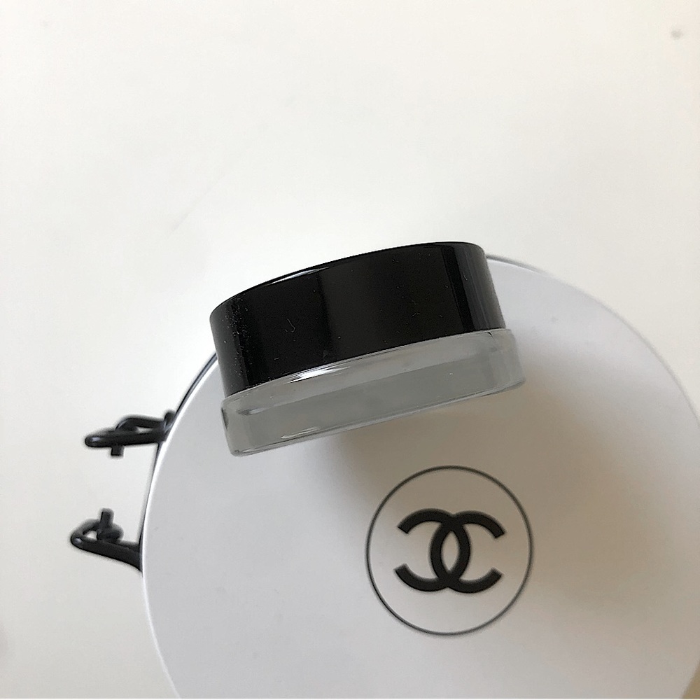 2 x Chanel CC Beauty Glass Bottle Jar Container for Makeup Travel designer - Picture 5 of 8